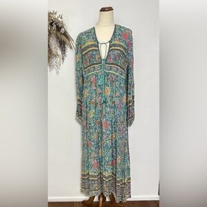SPELL 🦋 Vintage Folktown Maxi Dress Large